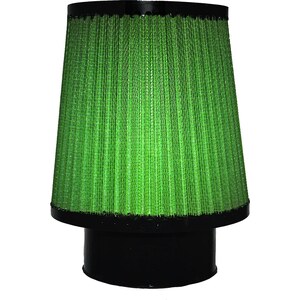 Green Filter - 7286 - Air Filter Element - Conical - 6 in Diameter Base - 4.75 in Diameter Top - 6 in Tall - 3.5 in Flange