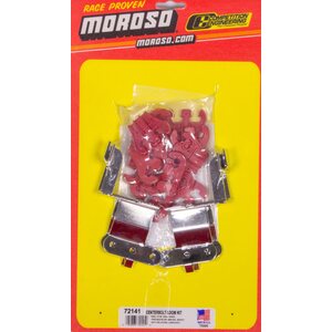 Moroso - 72141 - Red Wire Loom Kit For SBC Center Bolt V/C