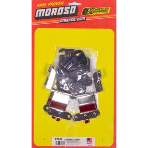 Moroso - 72143 - Black Wire Loom Kit For SBC Center Bolt V/C