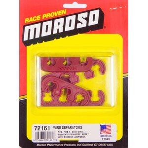 Moroso - 72161 - Red Spark Plug Wire Separator