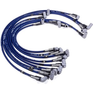 Moroso - 73677 - Ultra 40 Plug Wire Set SBC Sprint Car Blue