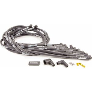 Moroso - 73818 - Ultra 40 Plug Wire Set - Black