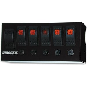 Moroso - 74190 - Rocker Switch Panel - Cage Mount