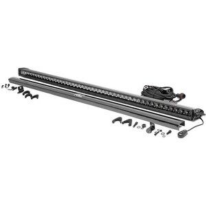 Rough Country - 70750BL - 50in LED Light Bar Black Single Row