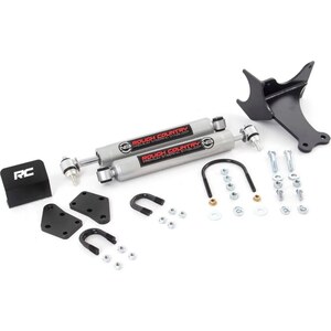 Rough Country - 8749130 - Dual Steering Stabilizer Dual