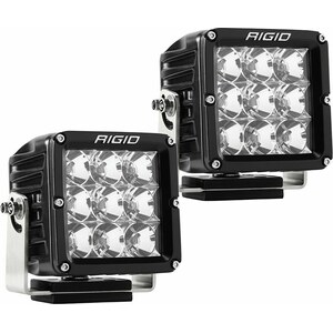 Rigid Industries - 322113 - LED Light 4x4in D-XL Pro Series Flood Beam Pair