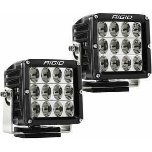 Rigid Industries - 322613 - LED Light 4x4in D-XL Pro Series Driving Beam Pair