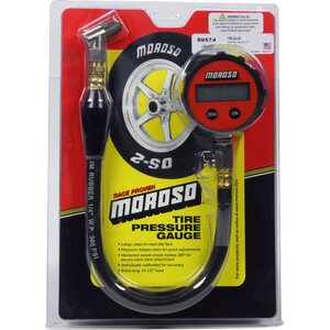 Moroso - 89574 - Tire Gauge 0-15 Digital Backlit