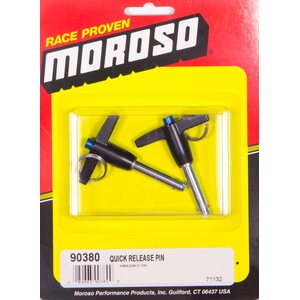 Moroso - 90380 - Quick Release Pins (2) 1/4 x 1in