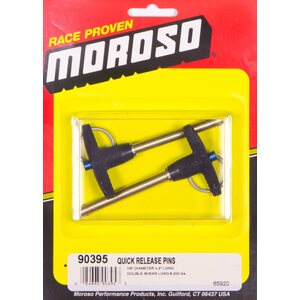 Moroso - 90395 - Quick Release Pins (2) 1/4 x 2in