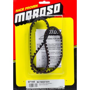 Moroso - 97144 - Radius Tooth Drive Belt - 25.2 Long