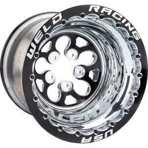 Weld Racing - 83B-512276MB - 15x12 Blk Alpha-1 Wheel 5x4.750BP 3in BS Blk DBL