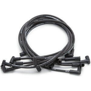 Edelbrock - 22703 - Max Fire Plug Wire Set SBC w/HEI 90 Degr Black