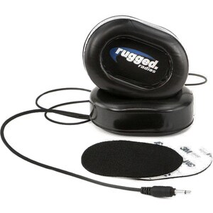 Rugged Radios - PRO-POD - Speaker Kit Helmet Ear Cups 3.5mm Cord