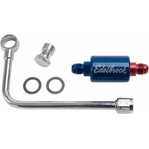 Edelbrock - 8134 - Fuel Line & Filter Kit