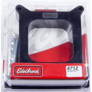 Edelbrock - 8712 - Carburetor Spacer - 2in Open