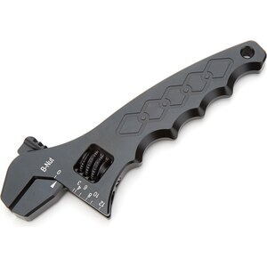 Ti22 Performance - TIP8532 - Adjustable Wrench AN Black Aluminum