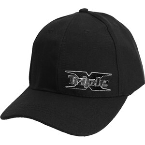 Triple X Race Components - AP-CAP-72 - Hat Curved Bill With Triple X Logo