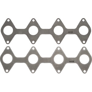 SCE Gaskets - 446182 - Ford 4.6L/5.4L 3V Exh. Gasket Set - 1.500 in Round Port - 0.150 in Thick - Graphite - Ford Modular