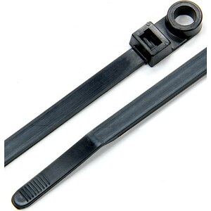 Allstar Performance - 14391 - Wire Ties Black 11.00 w/ Mounting Hole 25pk