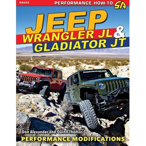 S-A Books - SA503 - Jeep Wrangler JL and JT Performance Modification