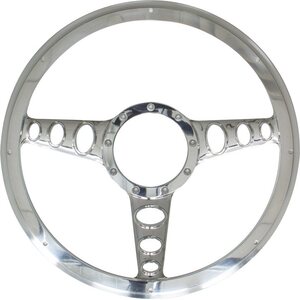 Billet Specialties - 30445 - Half Wrap Steering Wheel Outlaw