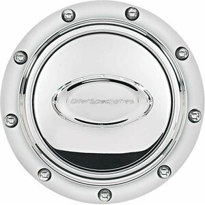 Billet Specialties - 32710 - Horn Button Riveted Polished Logo