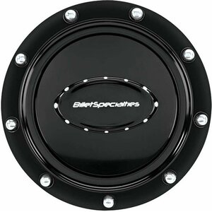 Billet Specialties - 32719 - Horn Button Riveted Black Anodized