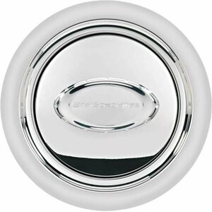 Billet Specialties - 32720 - Horn Button Smooth Polished Logo