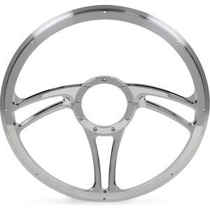 Billet Specialties - 34005 - Steering Wheel Half Wrap 15.5in BLVD 05
