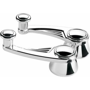 Billet Specialties - 47525 - Vent Window Cranks Ball Milled GM/Ford 1949-Up