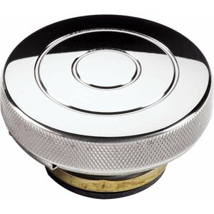 Billet Specialties - 75220 - Polished Radiator Cap Circle Style 16lb.
