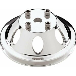 Billet Specialties - 78110 - SBC/BBC 1 GRV WP Pulley For LWP Polished