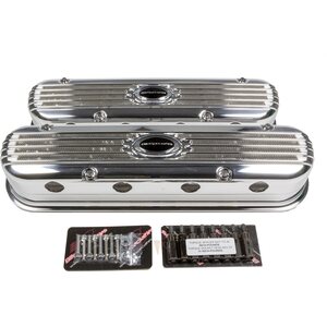 Billet Specialties - P95470 - Valve Cover LS3 Modular Ribbed Profile Polished