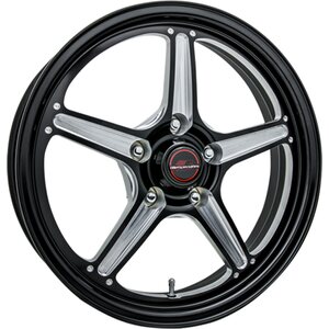 Billet Specialties - RSFB37456520N - Street Lite Wheel Black 17X4.5 2.0in BS
