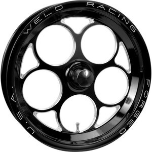 Weld Racing - 86B-17000 - Magnum PRO 17x2.25 1pc Anglia Spindle Black