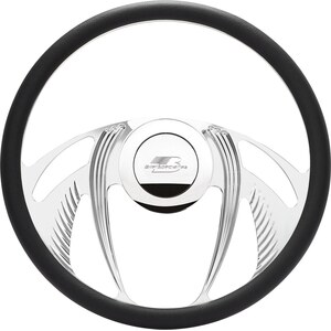 Billet Specialties - 34055 - Steering Wheel Half Wrap 15.5in Psycho