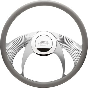 Billet Specialties - 34065 - Steering Wheel Half Wrap 15.5in Phantom