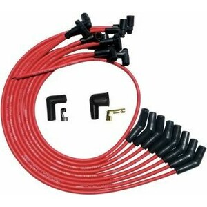 Moroso - 52027 - Ultra Plug Wire Set SBC Over V/C Red