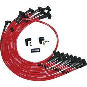 Moroso - 52525 - Ultra Plug Wire Set SBC Over V/C Red