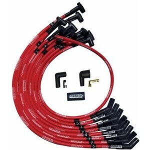 Moroso - 52527 - Ultra Plug Wire Set SBC Over V/C Red