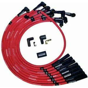Moroso - 52541 - Ultra Plug Wire Set BBC Over V/C Red