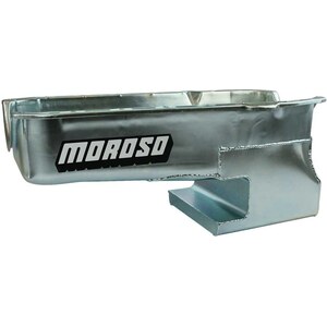 Moroso - 20213 - Oil Pan SBC 80-85/ Dart SHP Block RH Dip Stick