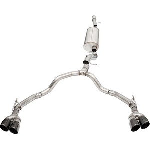 Corsa Performance - 21129BLK - 21-   Chevy Tahoe 6.2L Cat Back Exhaust
