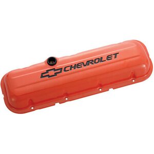 Proform - 141-789 - BBC Valve Covers Stamped Chevrolet and Bowtie