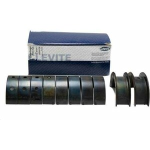 Clevite M77 MS-2411HXC - Main Bearings - H-Series - Standard - Extra Oil Clearance - Coated - GM LS-Series - Kit