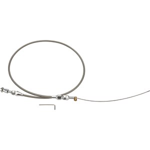 Specialty Products - 6051 - Throttle Cable LS1 48in Braided Stainless Steel