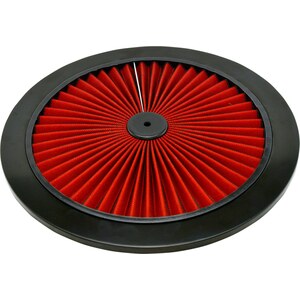 Specialty Products - 7110A - Air Cleaner Top 14in Flow-Thru Red Filter