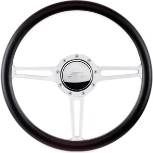 Billet Specialties - 34137 - Steering Wheel 15.5in Split Spoke