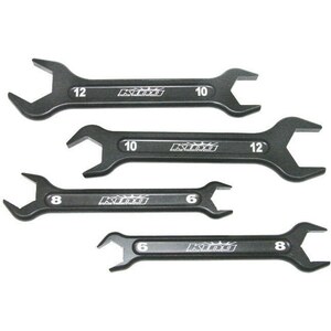 King Racing Products - 2565 - Aluminum AN Wrench Set 6-12